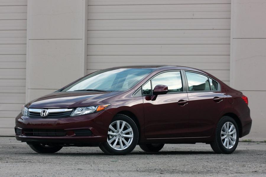  Honda Civic EX Sedan 2012 года  (фото 36 из 36)